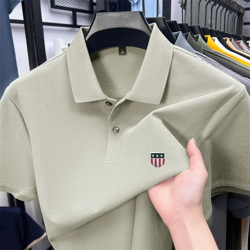 Men's 100% Cotton Polo Shirt