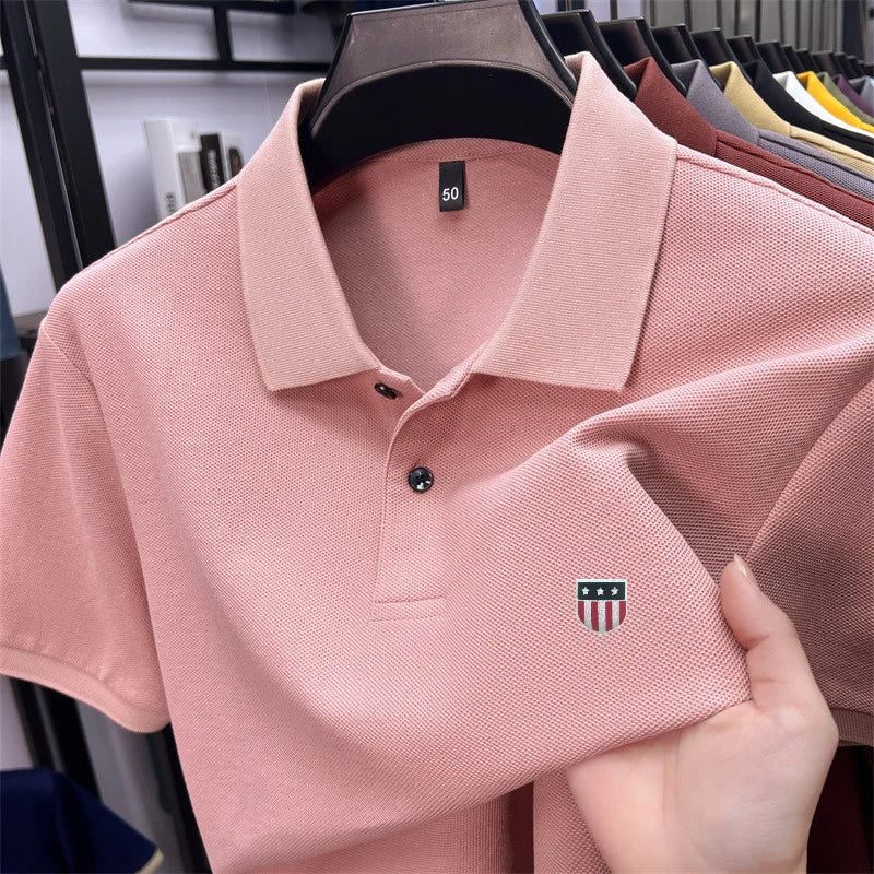 Men's 100% Cotton Polo Shirt