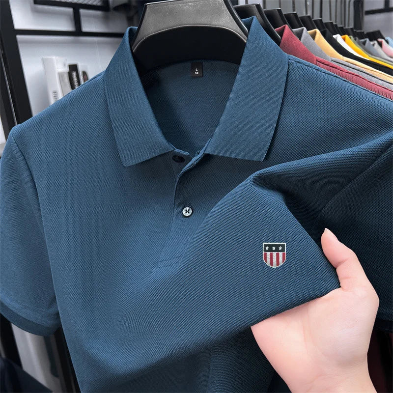 Men's 100% Cotton Polo Shirt