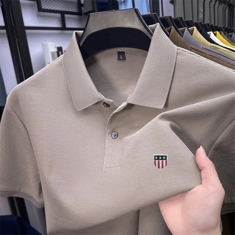 Men's 100% Cotton Polo Shirt