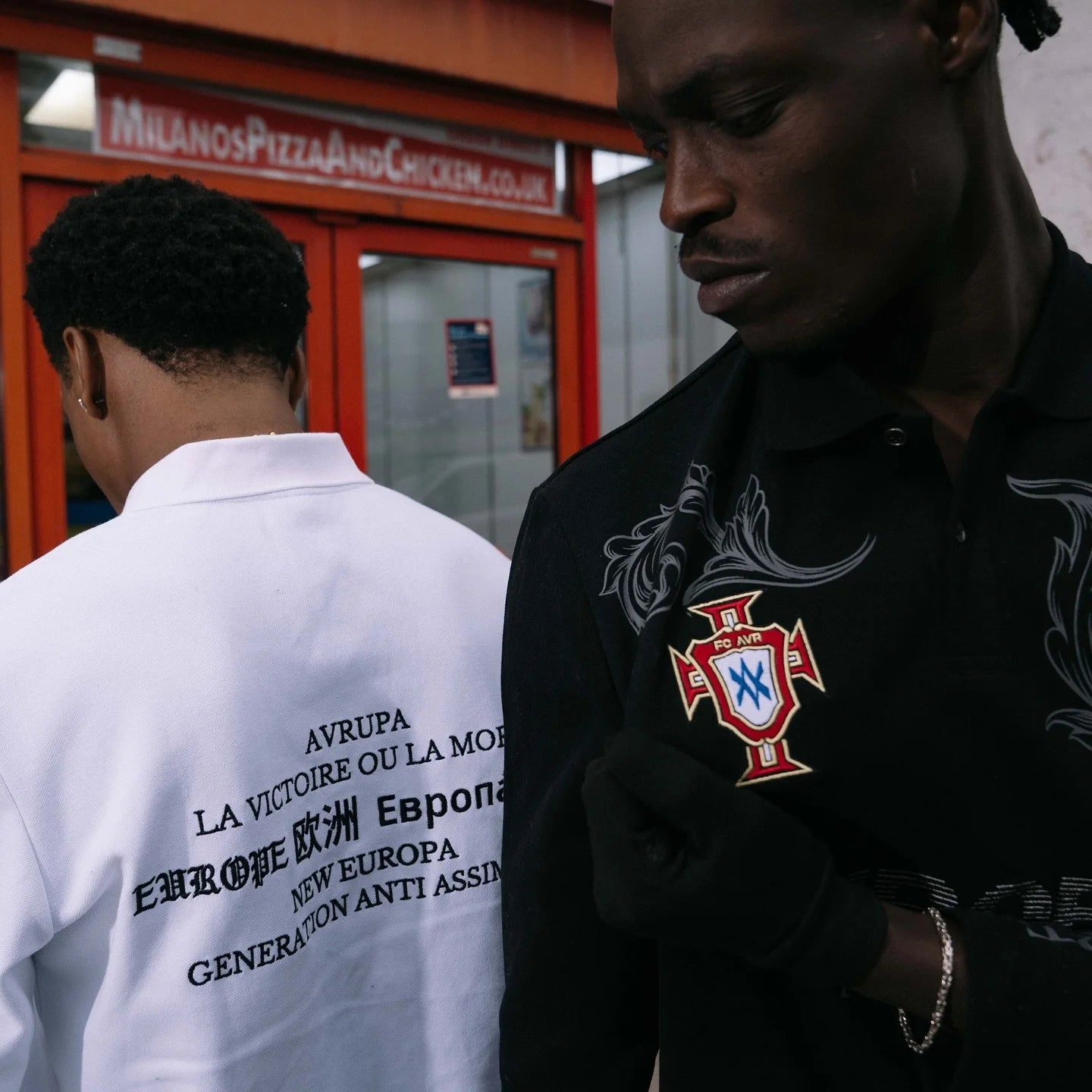 Retro Long Sleeve Y2K Polo Shirt