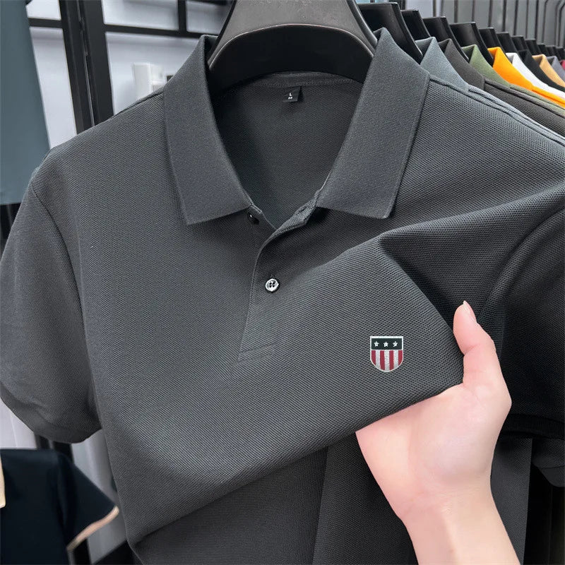 Men's 100% Cotton Polo Shirt