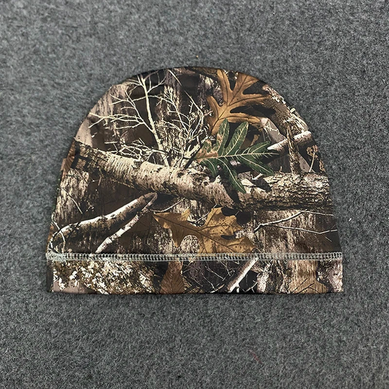 Retro Leaf Print Hat