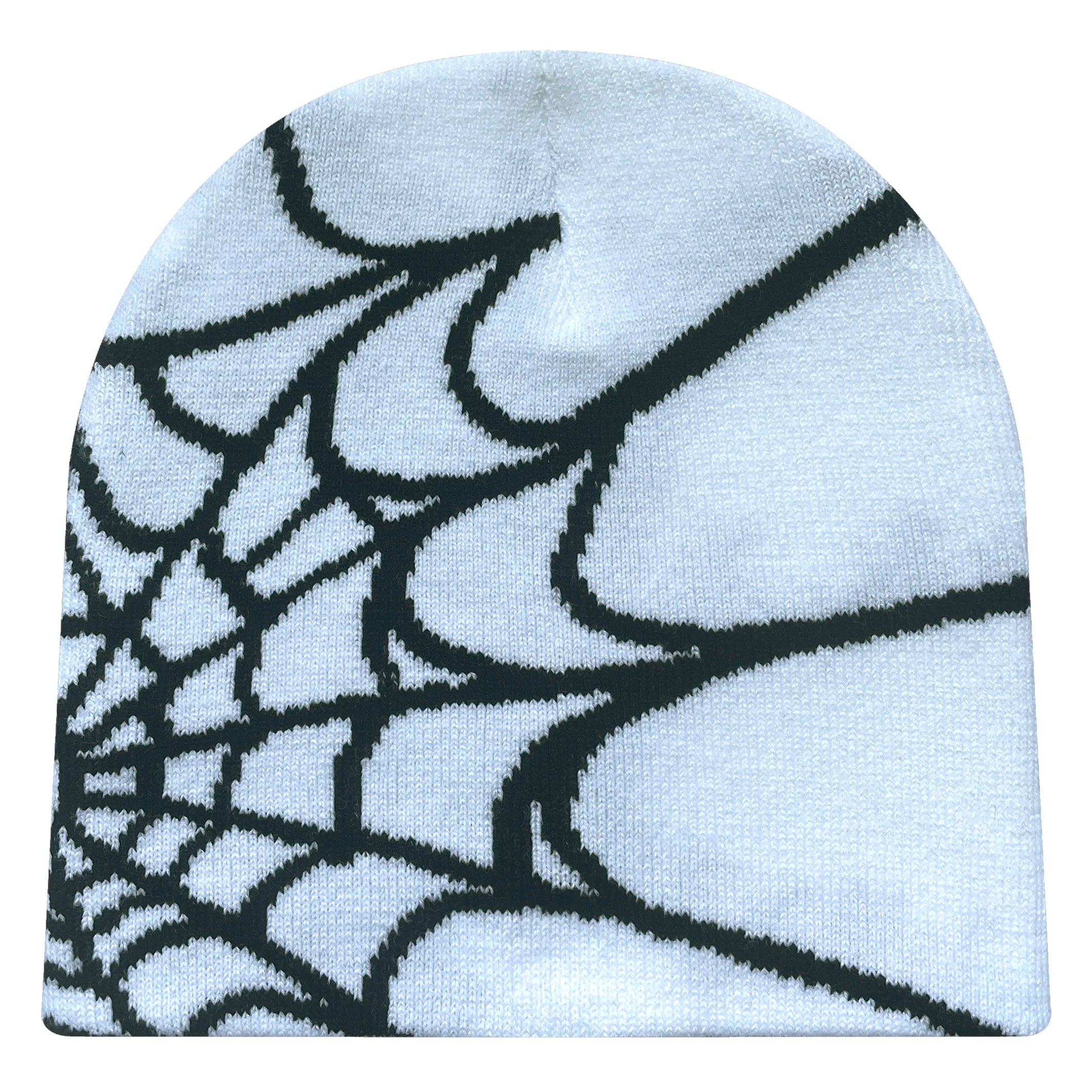 Y2K Spider Web Knit Hat