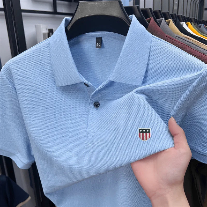 Men's 100% Cotton Polo Shirt