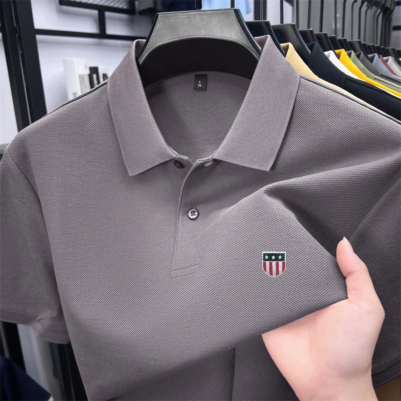 Men's 100% Cotton Polo Shirt