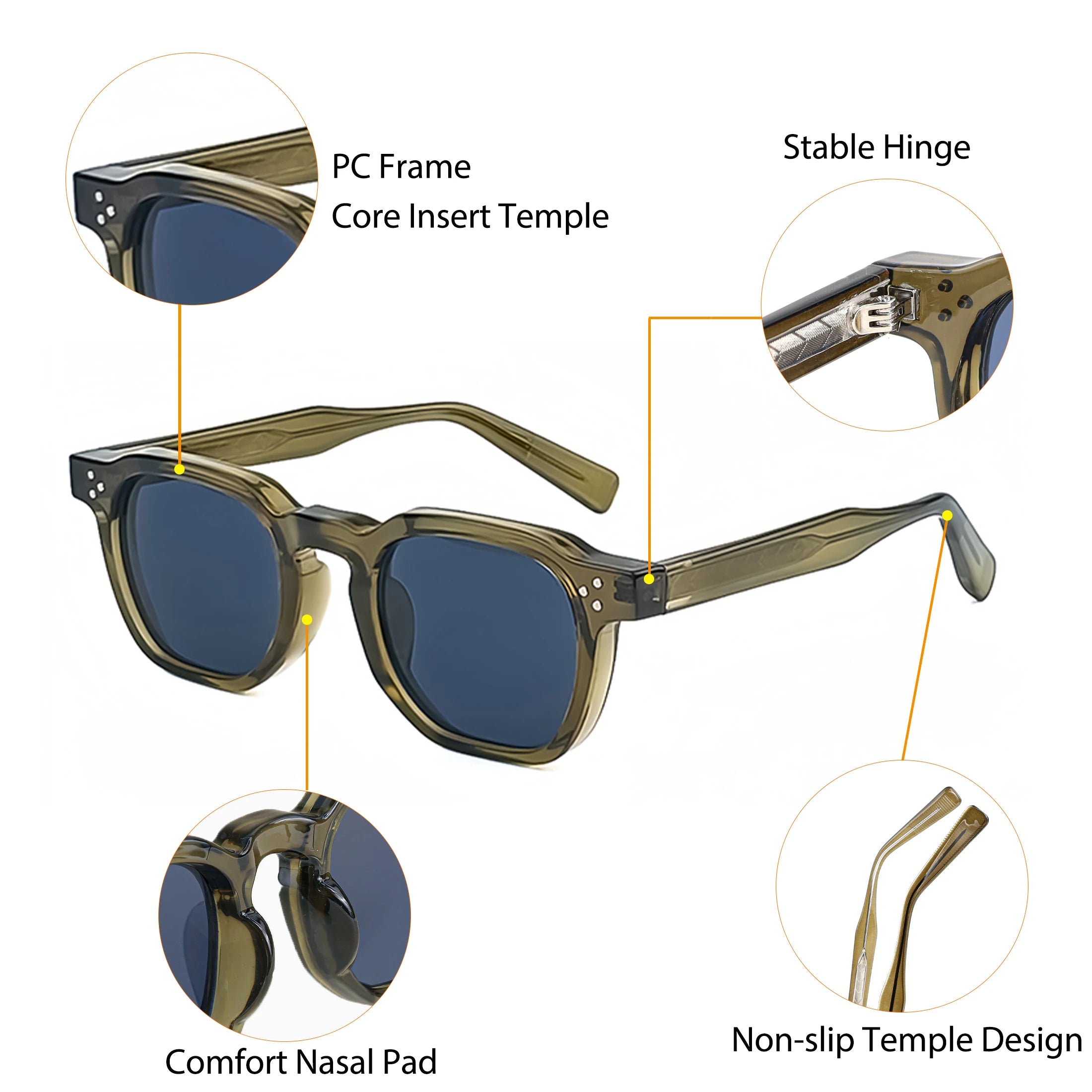 CATERSIDE Fashion Sunglasses