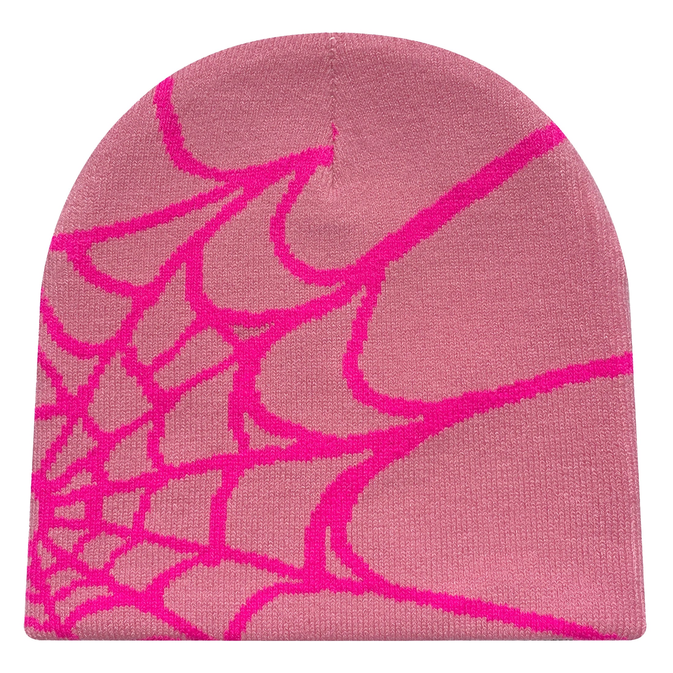 Y2K Spider Web Knit Hat