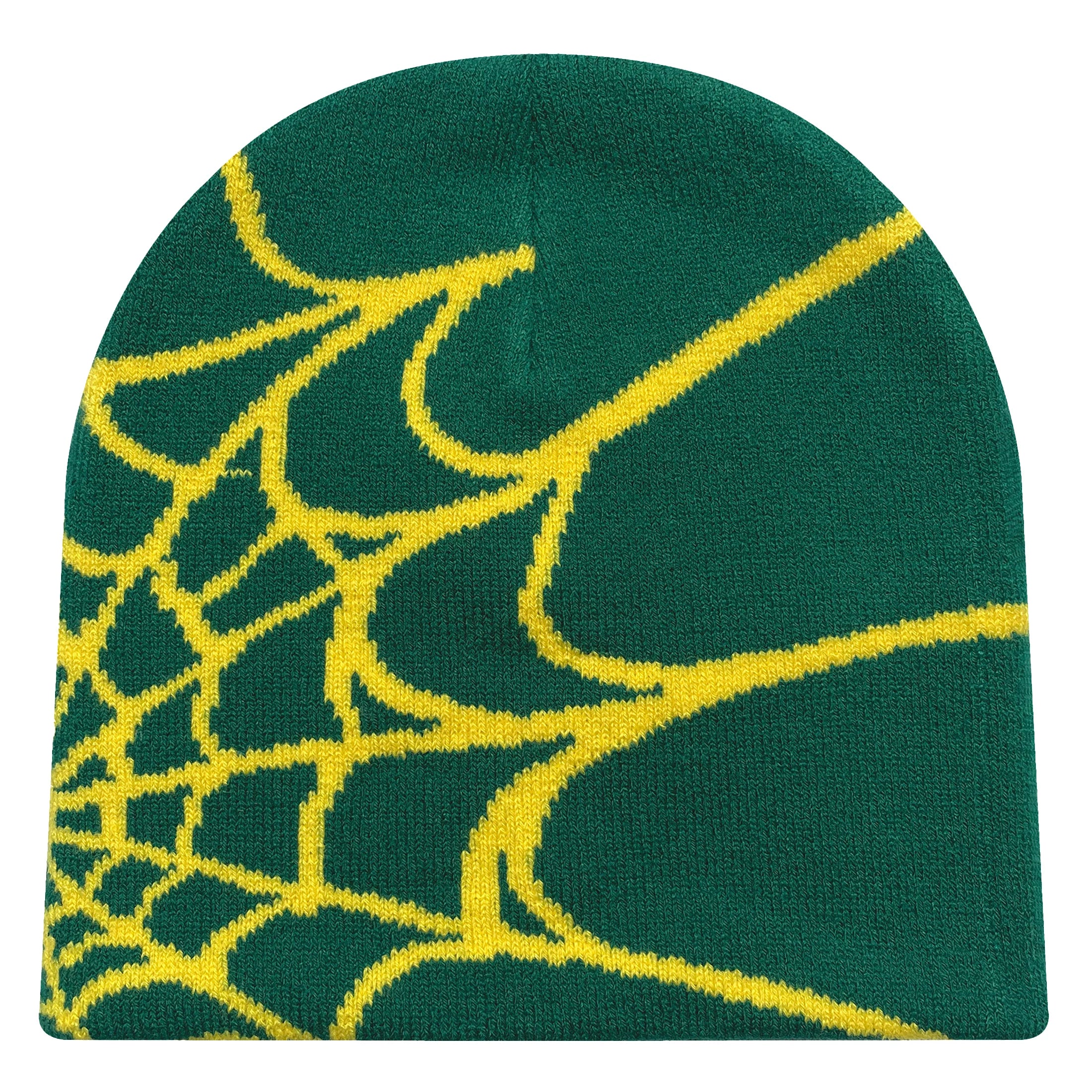 Y2K Spider Web Knit Hat