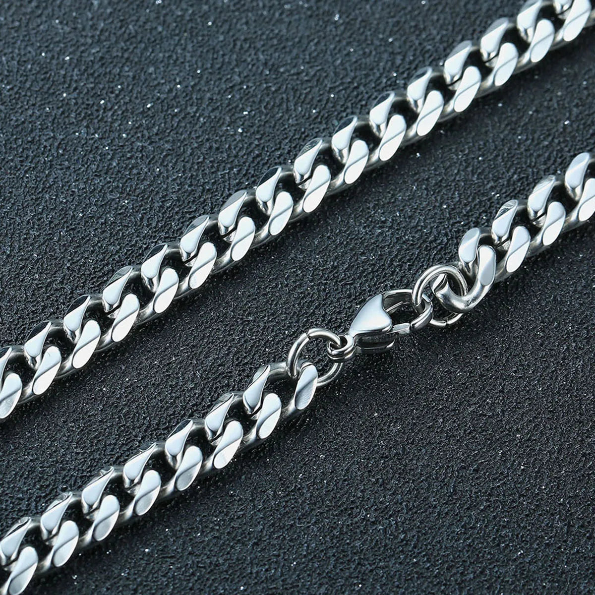 Cuban & Rope Chain Necklace