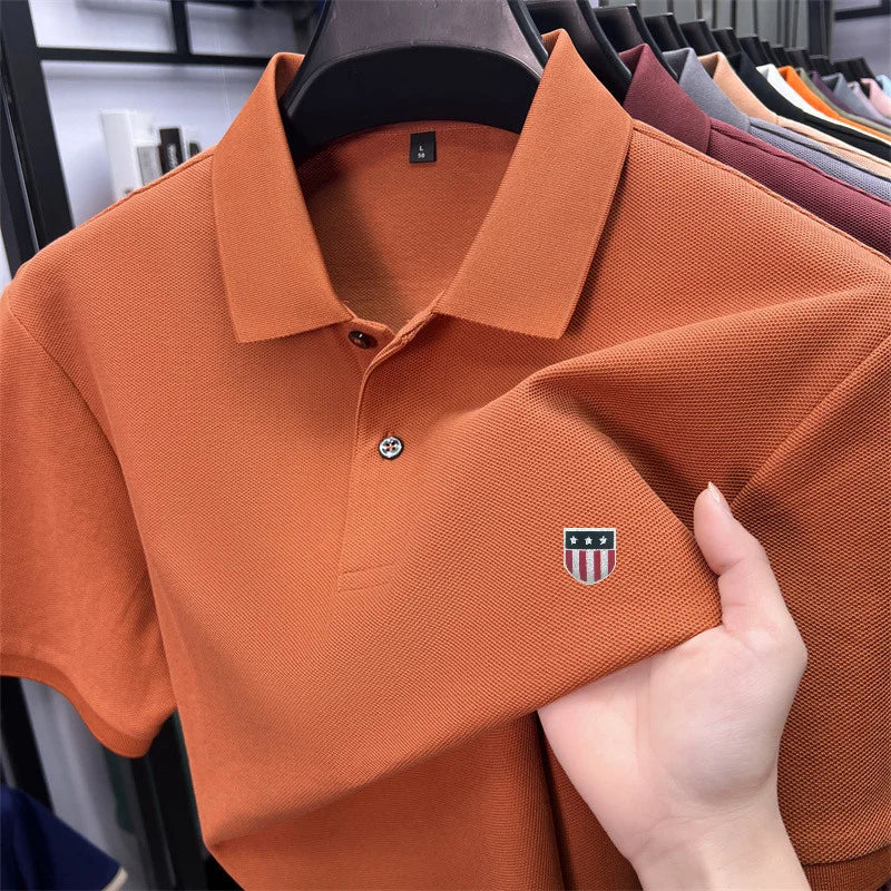 Men's 100% Cotton Polo Shirt