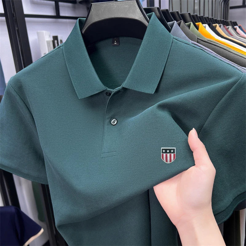 Men's 100% Cotton Polo Shirt