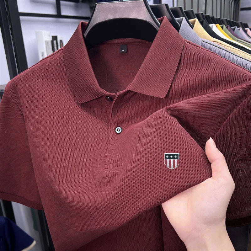 Men's 100% Cotton Polo Shirt