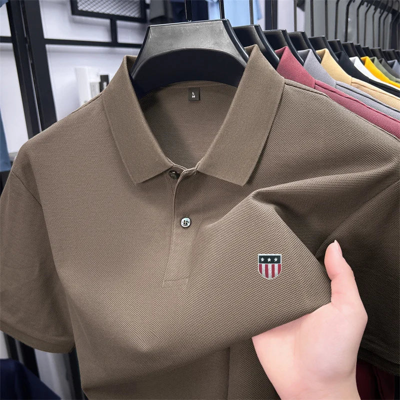 Men's 100% Cotton Polo Shirt