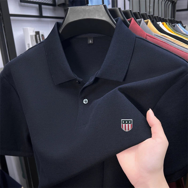 Men's 100% Cotton Polo Shirt