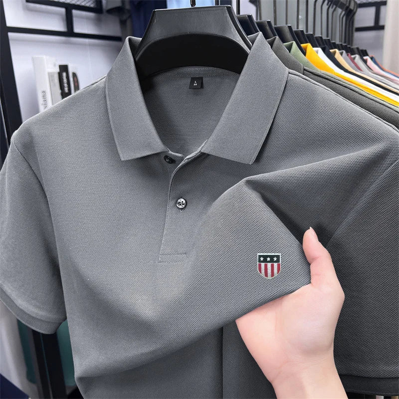 Men's 100% Cotton Polo Shirt