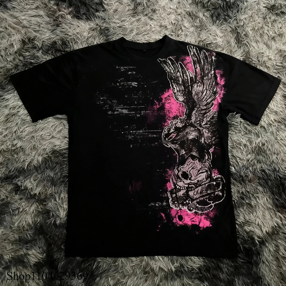 Y2K Gothic Oversized T-Shirt