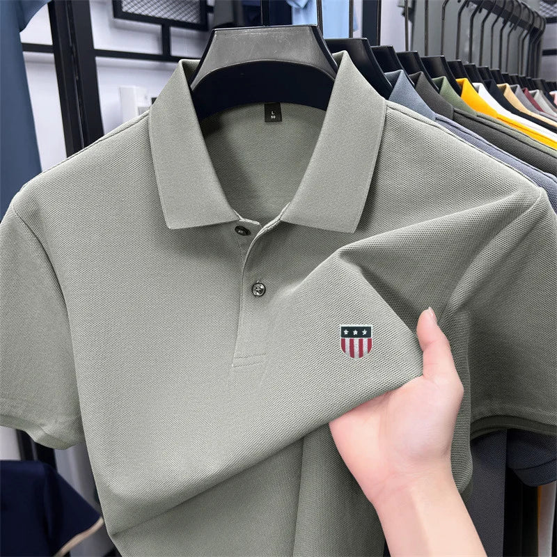 Men's 100% Cotton Polo Shirt