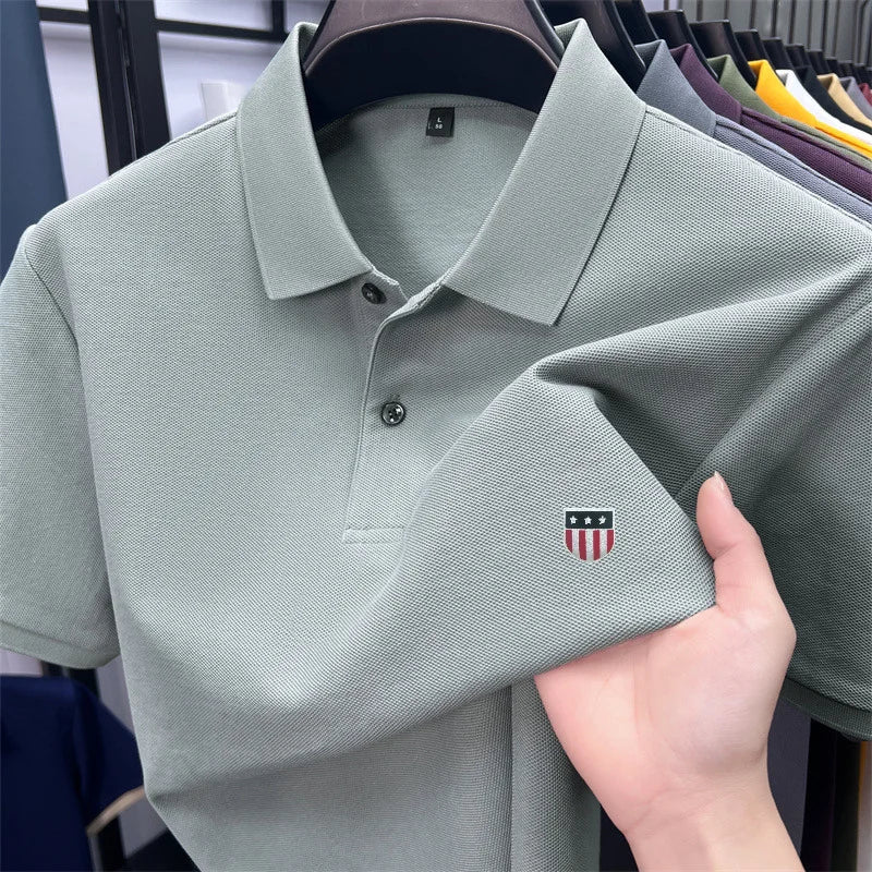 Men's 100% Cotton Polo Shirt