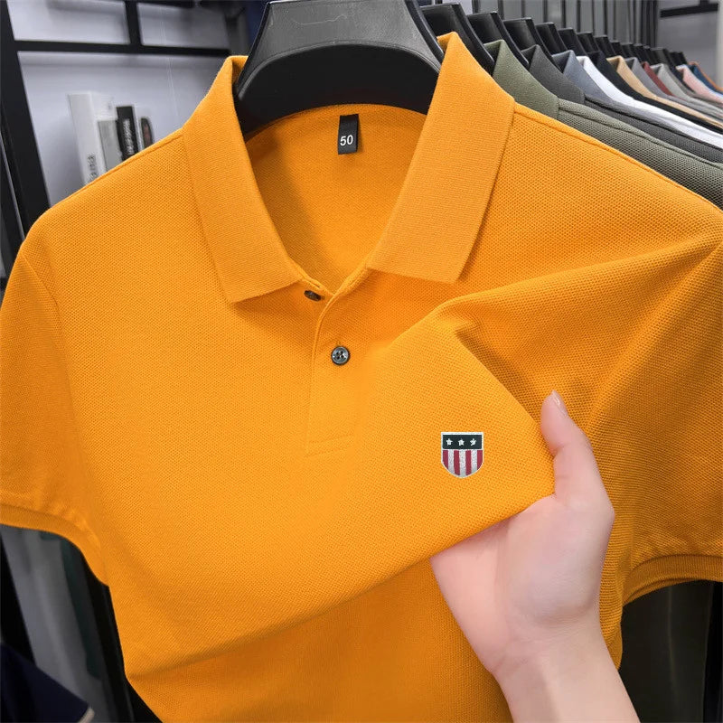 Men's 100% Cotton Polo Shirt