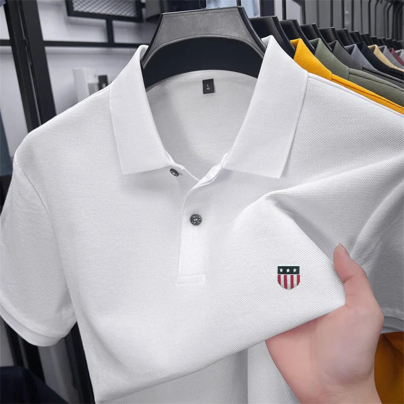 Men's 100% Cotton Polo Shirt