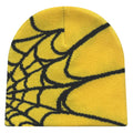 Y2K Spider Web Knit Hat