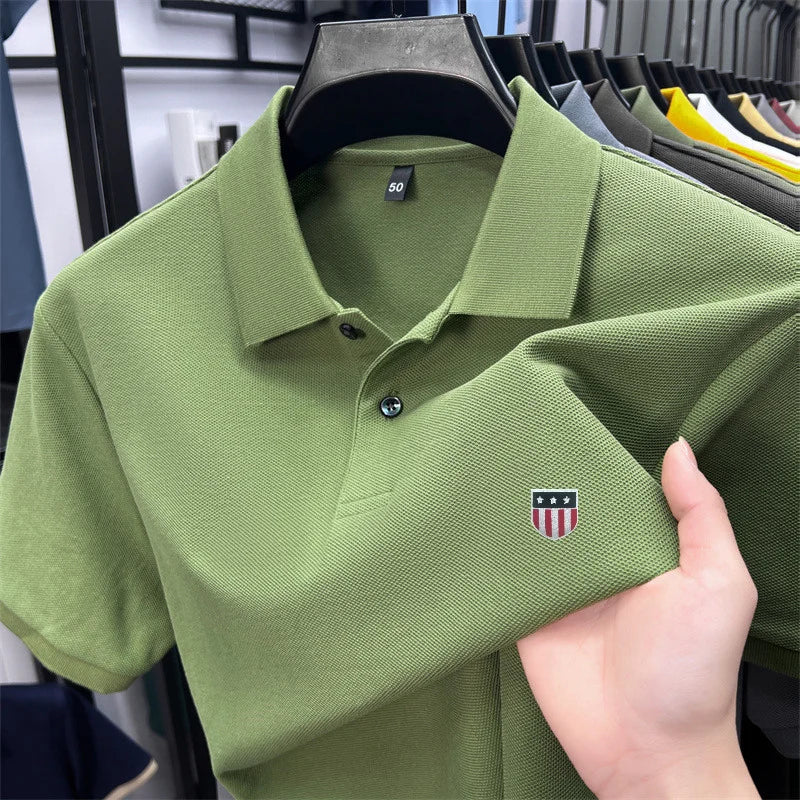 Men's 100% Cotton Polo Shirt