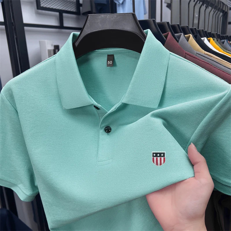 Men's 100% Cotton Polo Shirt