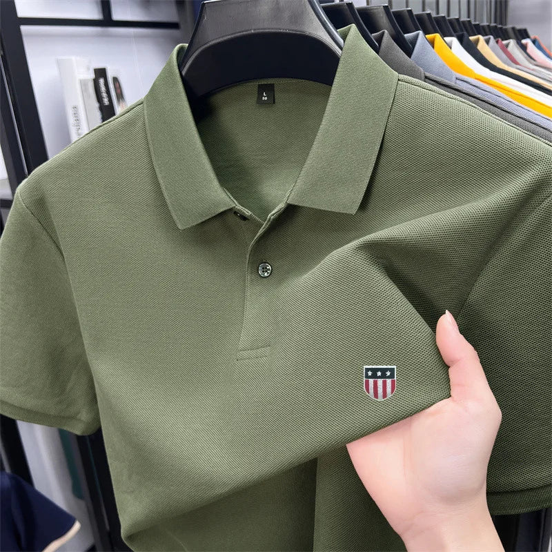 Men's 100% Cotton Polo Shirt