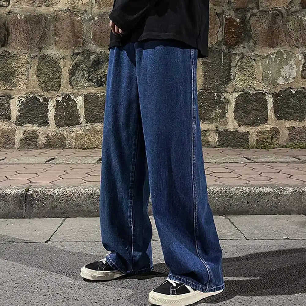 Y2K Wide-Leg Denim Jeans