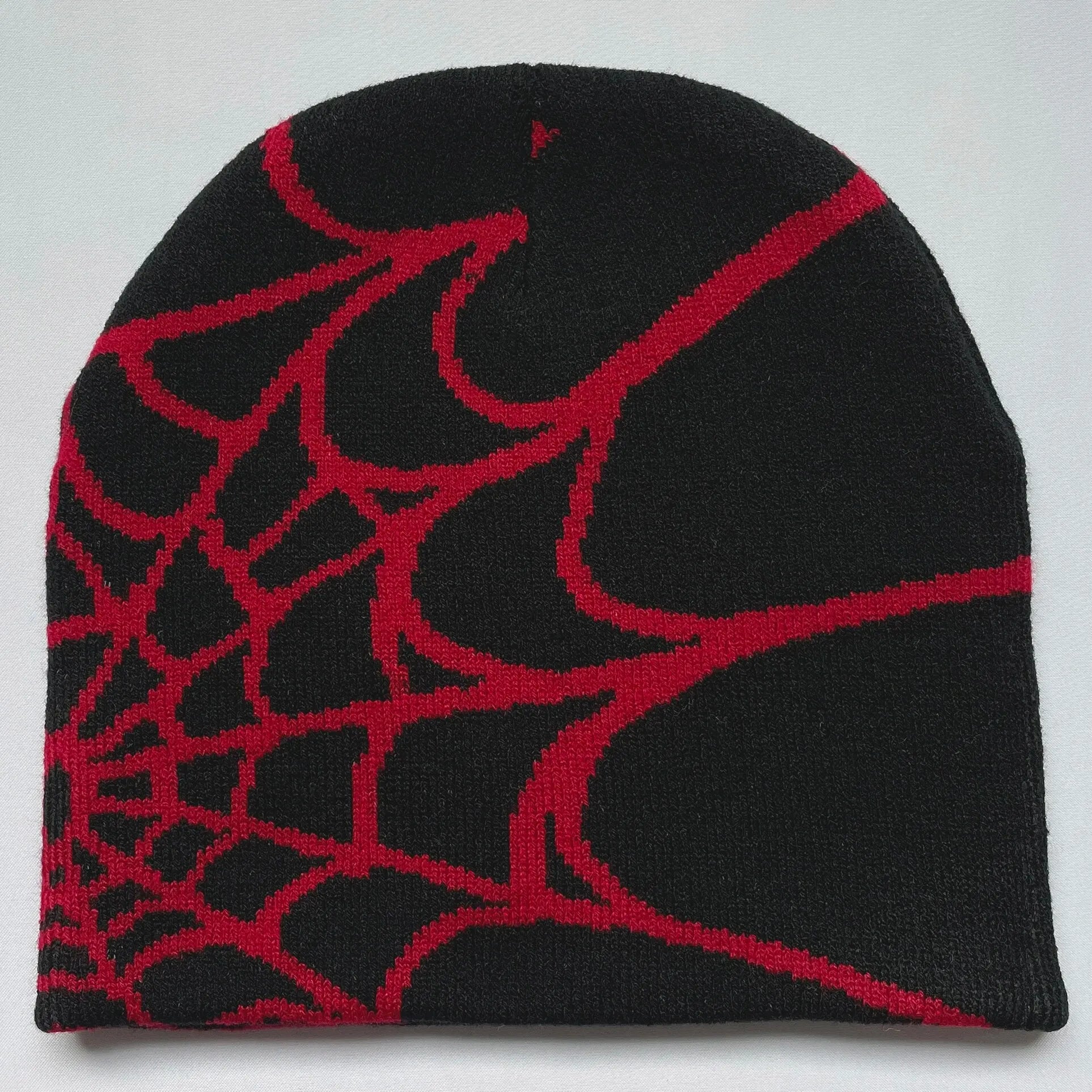Y2K Spider Web Knit Hat