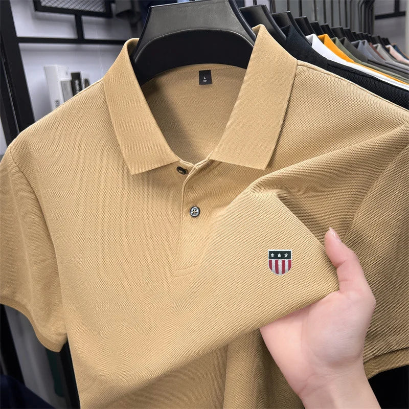 Men's 100% Cotton Polo Shirt